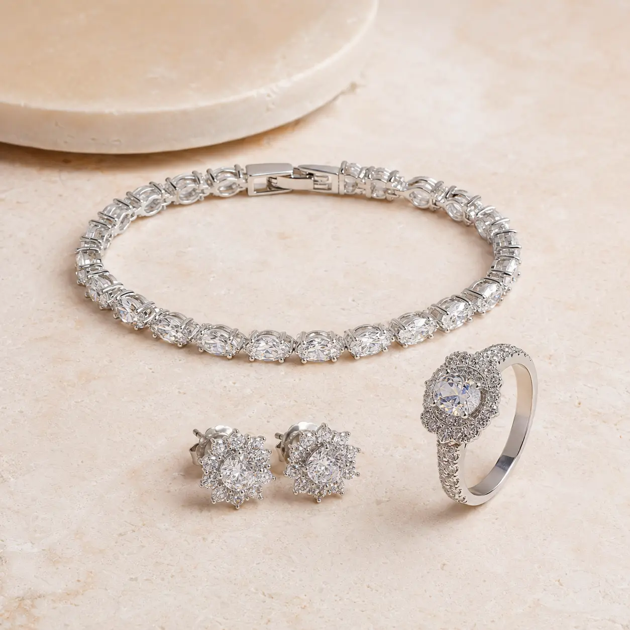 Gul Zircon Bracelet